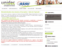 Tablet Screenshot of 3w.unidec.org